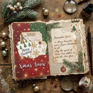 Sumflying Xmas Snow 24PCS Scrapbook Paper & Cardstock Sumflying Xmas Snow 24PCS Scrapbook Paper & Cardstock