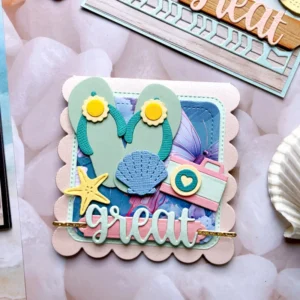 Summer Beach Equipment Cutting Dies 04