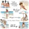 Summer Beach Girl Clear Stamps 00