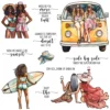 Summer Girl Clear Stamps 00