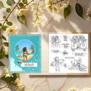 Summer Girl Clear Stamps 06