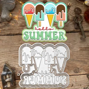 Summer Ice Cream Metal Cutting Dies 00