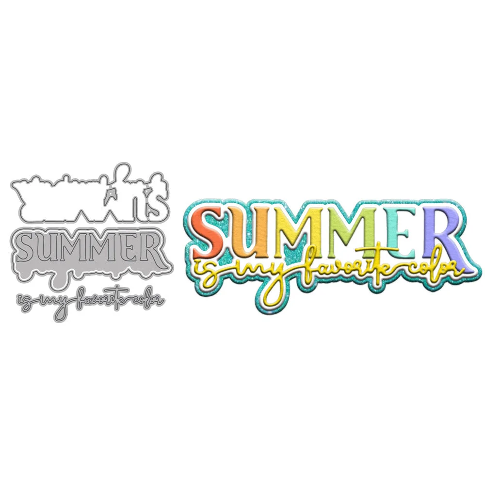 Summer Pattern Metal Cutting Dies 04 Summer Pattern Metal Cutting Dies 04