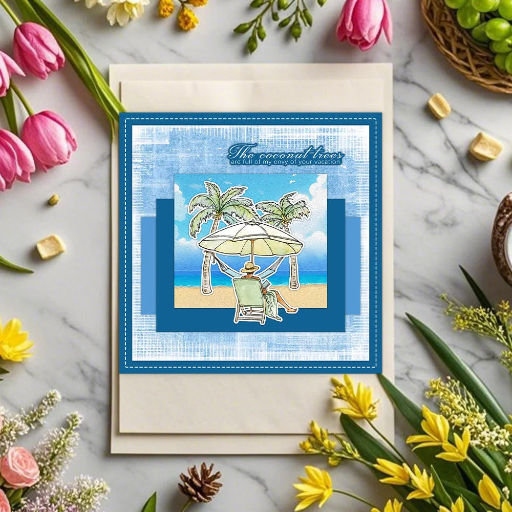 Summer Seaside Vacation Clear Stamps 05 Summer Seaside Vacation Clear Stamps 05