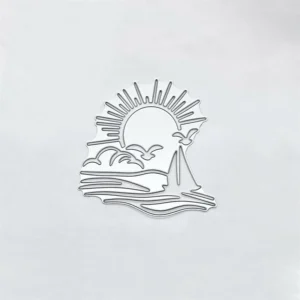 Sumflying Sun Mountain Peak and Sea Metal Cutting Dies Sun Mountain Peak And Sea Metal Cutting Dies 03
