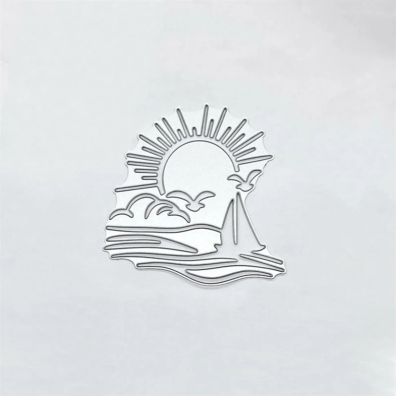 Sun Mountain Peak And Sea Metal Cutting Dies 03 Sun Mountain Peak And Sea Metal Cutting Dies 03