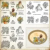Sunflower Woman Clear Stamps 00