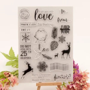 Surprise On December 25 Stamp Set - main product photo | clear stamp