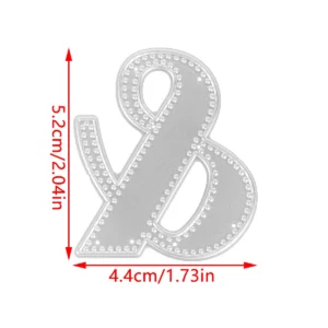 Symbol AND product detail photo | word metal cutting dies