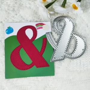 Symbol AND product photo 3 | word metal cutting dies