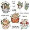 Teacup Animals Clear Stamps 00