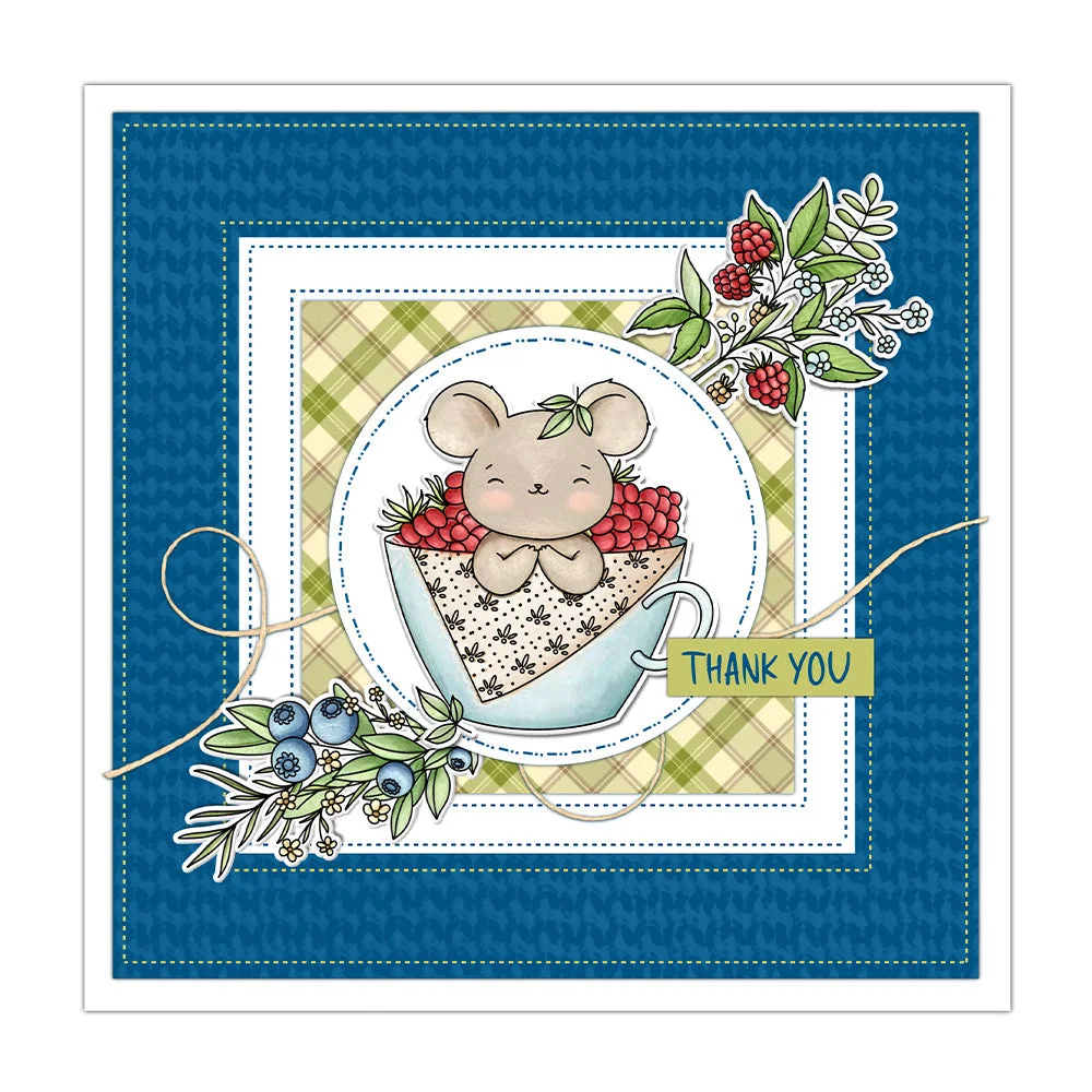 Teacup Animals Clear Stamps 01 Teacup Animals Clear Stamps 01