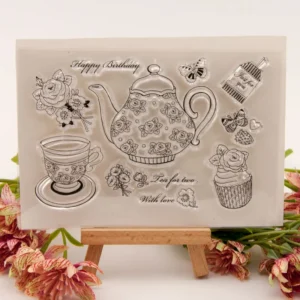Teapot Stamp Set - main product photo | clear stamp