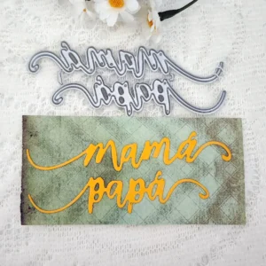 Text for Parents product photo 3 | word metal cutting dies