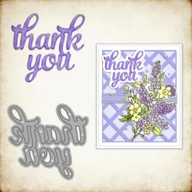 Sumflying "Thank You" Words Metal Cutting Dies