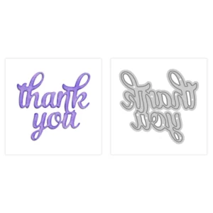 Sumflying "Thank You" Words Metal Cutting Dies Thank You Words Metal Cutting Dies 04