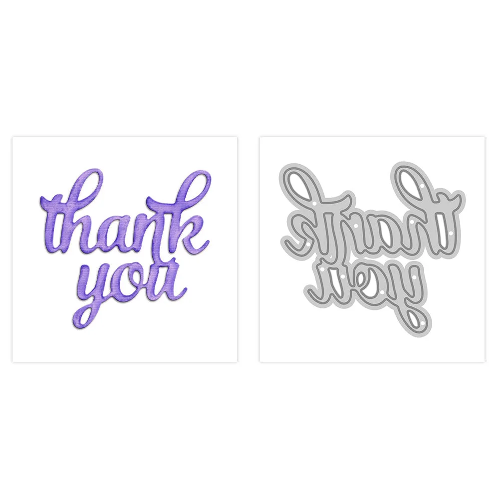 Thank You Words Metal Cutting Dies 04 Thank You Words Metal Cutting Dies 04