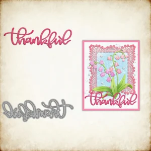 Thankful Words Metal Cutting Dies 00