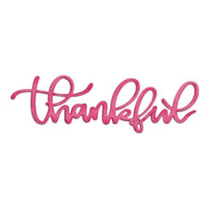 Thankful Words Metal Cutting Dies 01