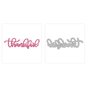 Sumflying "Thankful" Words Metal Cutting Dies Thankful Words Metal Cutting Dies 04