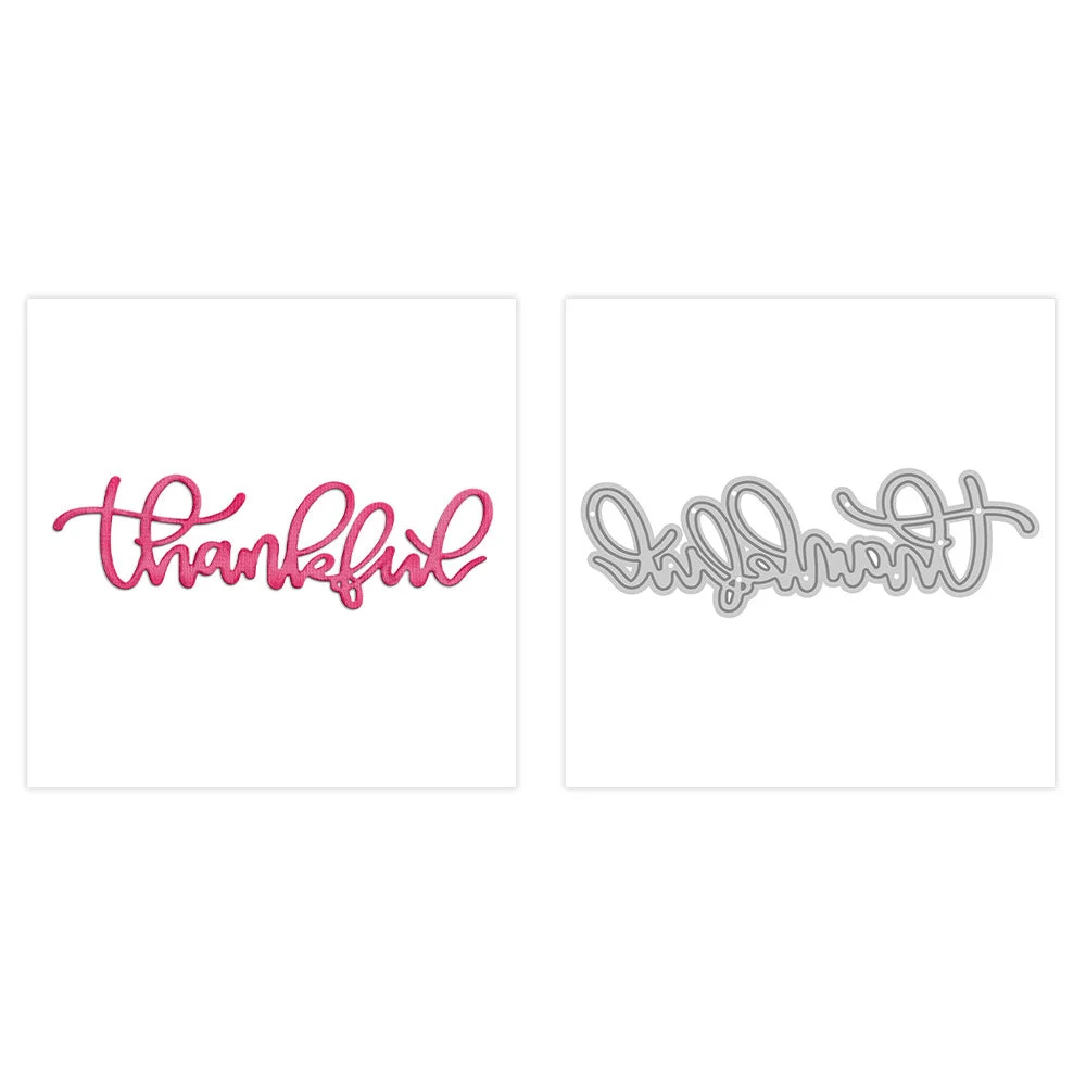 Thankful Words Metal Cutting Dies 04 Thankful Words Metal Cutting Dies 04