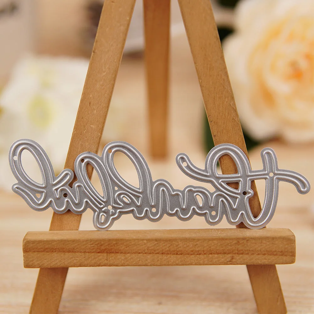 Thankful Words Metal Cutting Dies 05 Thankful Words Metal Cutting Dies 05