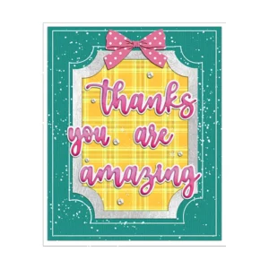 Sumflying "Thanks You Are Amazing" Phrase Metal Cutting Dies Thanks You Are Amazing Phrase Metal Cutting Dies 03