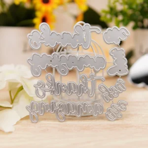 Sumflying "Thanks You Are Amazing" Phrase Metal Cutting Dies Thanks You Are Amazing Phrase Metal Cutting Dies 05