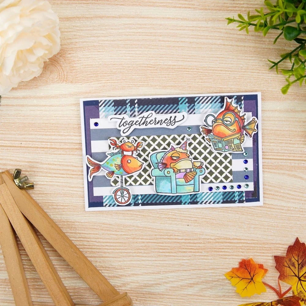 The Friendship Of Fish Clear Stamps 03 The Friendship Of Fish Clear Stamps 03