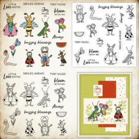 Sumflying Insects Bugs Ladybug Clear Stamps