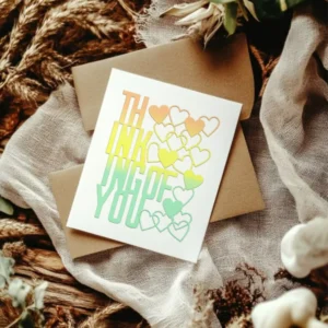 Thinking Of You Words Metal Cutting Dies 05