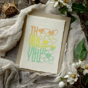 Thinking Of You Words Metal Cutting Dies 06