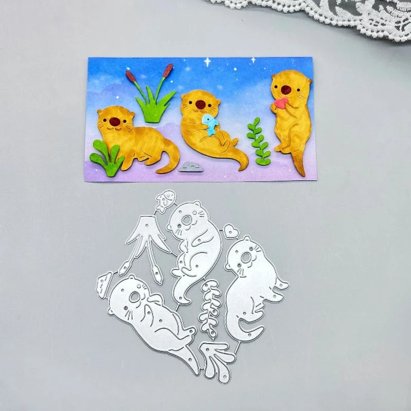 Three Otters Metal Cutting Dies 00 Three Otters Metal Cutting Dies 00