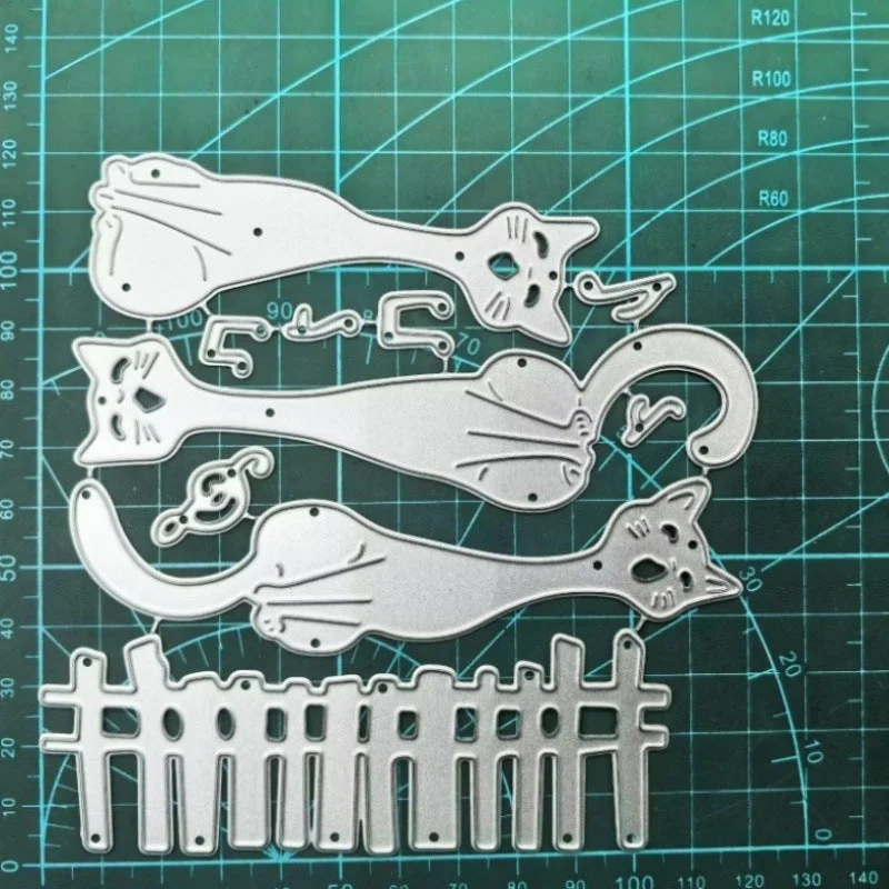 Three Singing Cats Metal Cutting Dies 01 Three Singing Cats Metal Cutting Dies 01