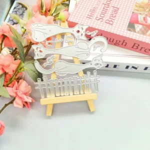 Sumflying Three Singing Cats Metal Cutting Dies Three Singing Cats Metal Cutting Dies 04