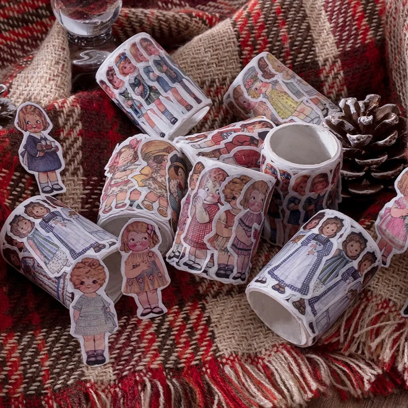 Sumflying Tomato Soup Doll Character Washi Stickers - image 2 Sumflying Tomato Soup Doll Character Washi Stickers - image 2