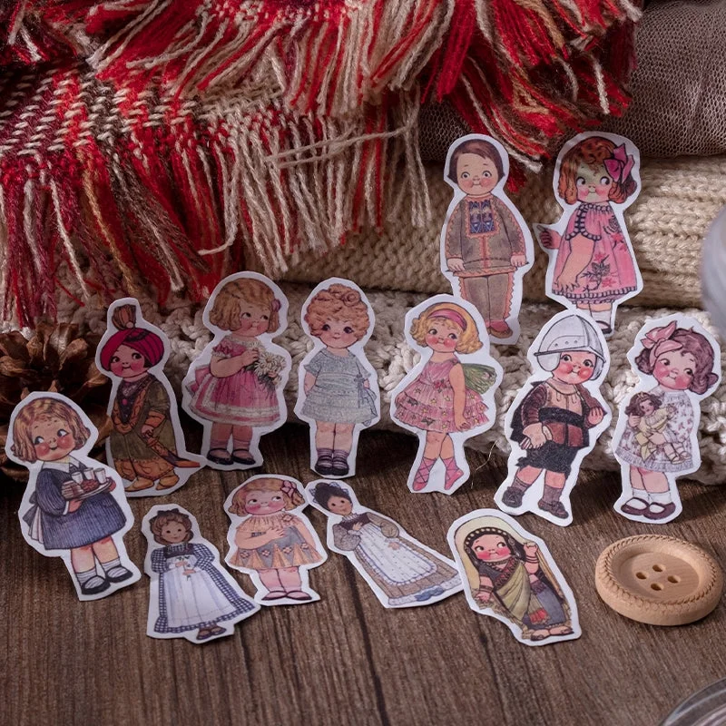 Sumflying Tomato Soup Doll Character Washi Stickers - image 4 Sumflying Tomato Soup Doll Character Washi Stickers - image 4