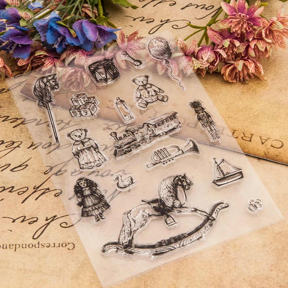 toys-clear-stamp-set-4 Toys Clear Stamp Set - lifestyle photo | clear stamp