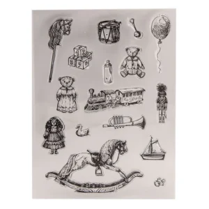 Toys Clear Stamp Set Toys Clear Stamp Set - packaging photo | clear stamp