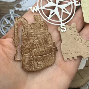 Travel Diary Metal Cutting Dies - character metal cutting dies - size chart