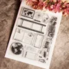 Travel Diary Stamp Set - main product photo | clear stamp