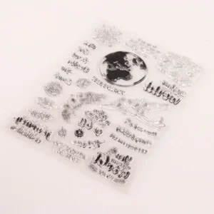 Travel Log Stamp Set Travel Log Stamp Set - lifestyle photo | clear stamp
