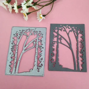 Sumflying Tree Rectangular Frame Metal Cutting Dies - product photo 3 of 5