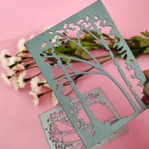 Sumflying Tree Rectangular Frame Metal Cutting Dies - product photo 4 of 5