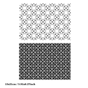 Trellis Background Stamp Set