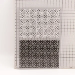 Trellis Background Stamp Set - lifestyle photo | clear stamp