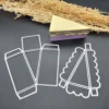 Sumflying Triangle Candy Box Metal Die Cuts - metal cutting die for scrapbooking and card making