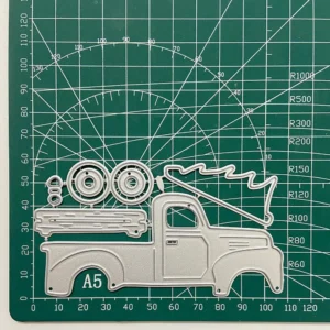 Sumflying Truck metal cutting die - detail view