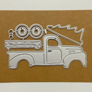 Sumflying Truck metal cutting die - usage example