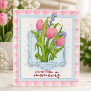 Tulip Cherish Card Realistic 01